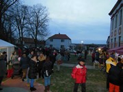 Rozsvícení stromečku u MŠ